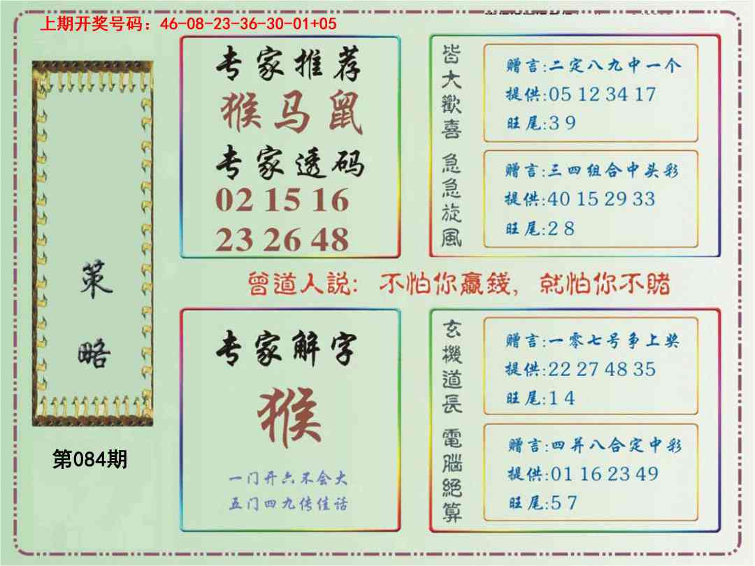 084期策略[图]